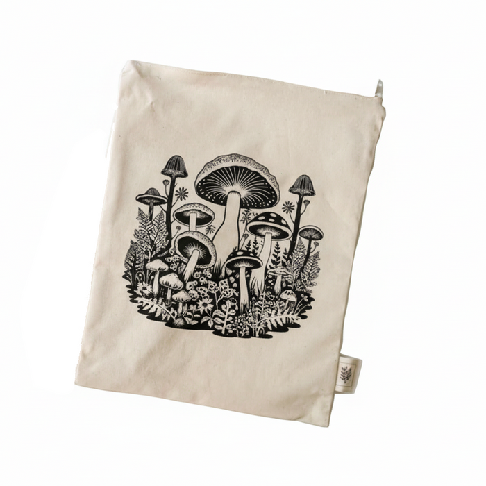 Green Kitchen Mushroom Bread Bag