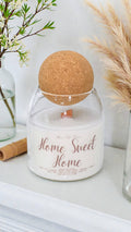Home Sweet Home Scented Candle ~ Wood Wick