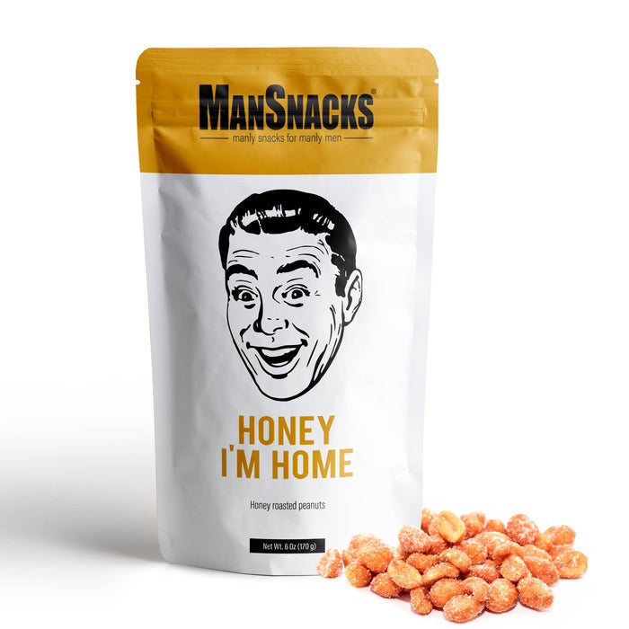 Honey I'm Home Man Snacks ~ Roasted Peanuts