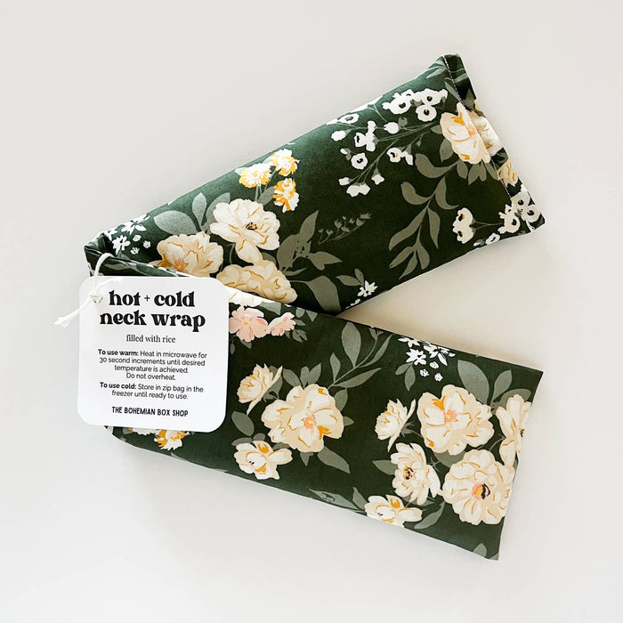 Hot & Cold Therapy Neck Unscented Wraps ~ Various Prints