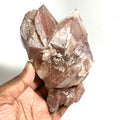 Ishuko Red Phantom Quartz Cluster, Hematite included Quartz from the Northern Province of Zambia