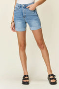 Judy Blue Tummy Control High Waist Denim Shorts -