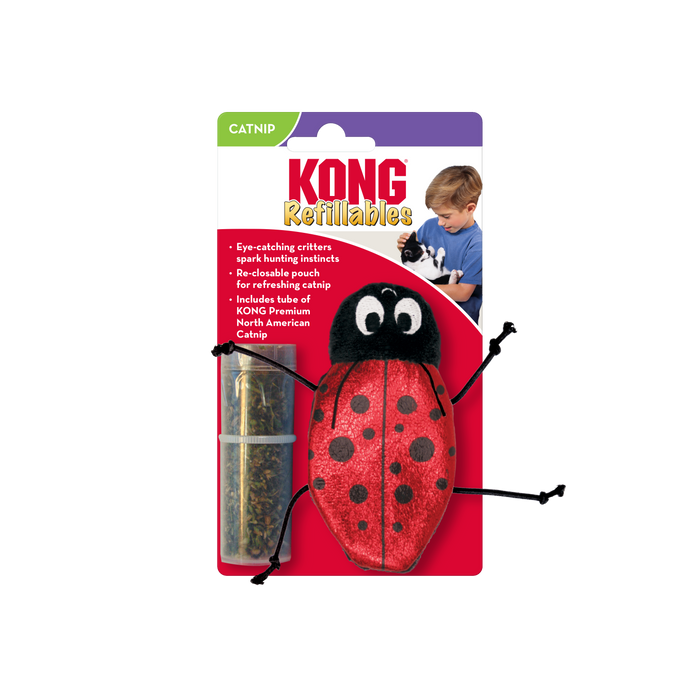 Kong Refillables Ladybug Cat Toy