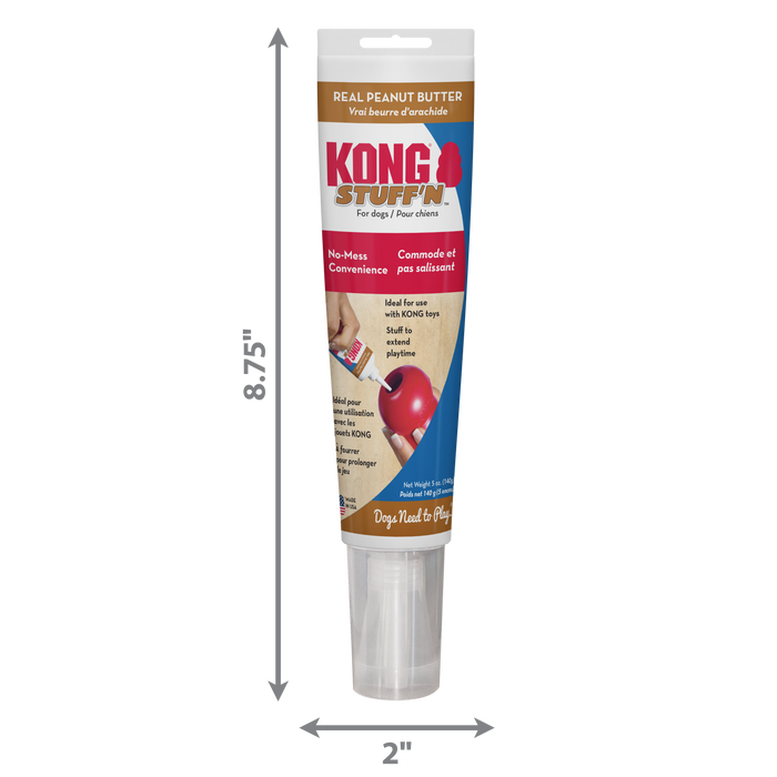 Kong Stuff'n Real Peanut Butter Banana Bacon All Natural Dog Pet Treats