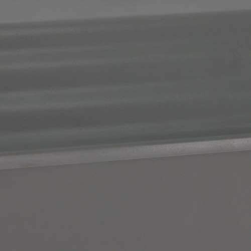 Large/Adult Gray Polymer Urn Vault for Ground Burial for Funeral Cremation Urn