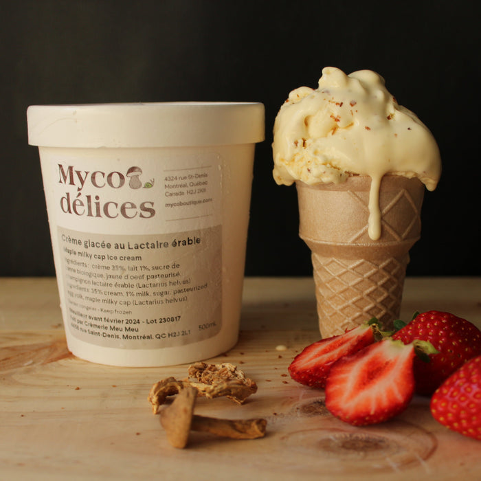 Maple Milky Cap Ice Cream