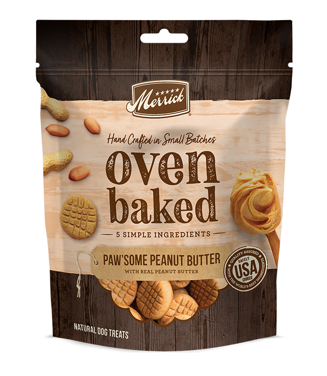 Merrick Oven Baked Peanut Butter with Real Peanut Butter