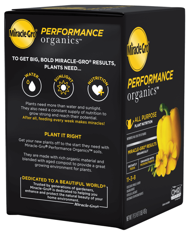 Miracle-Gro® Performance Organics® All Purpose Plant Nutrition