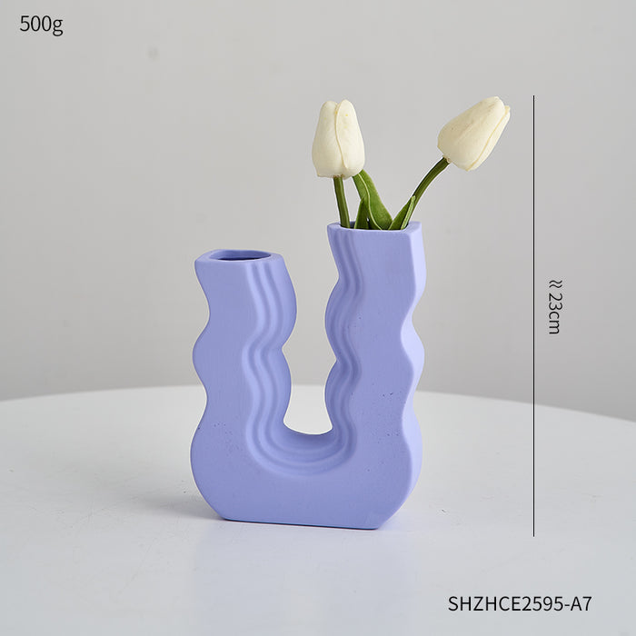 Tulip small Ushaped purple