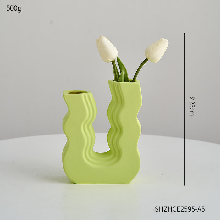 Tulip small Ushaped green