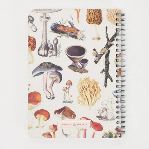 Mushroom A5 Spiral Notebook - HELIX A5