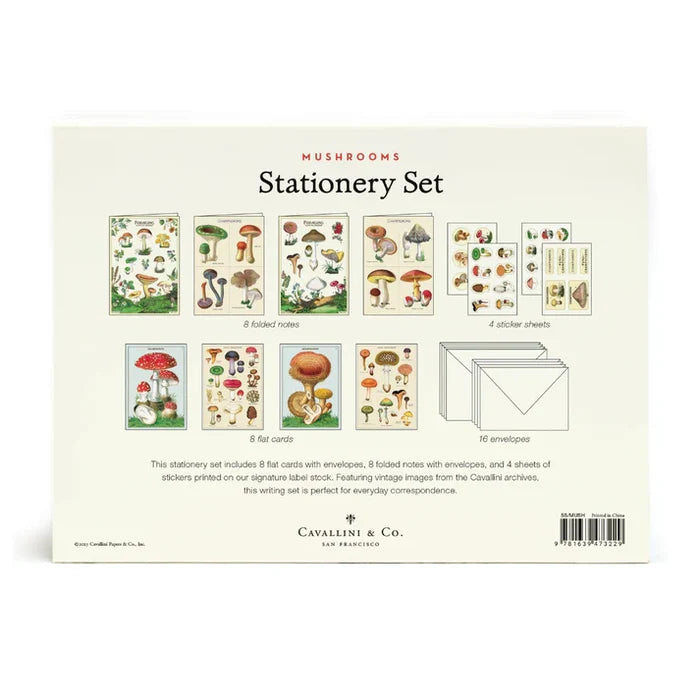 Mushroom stationery Set