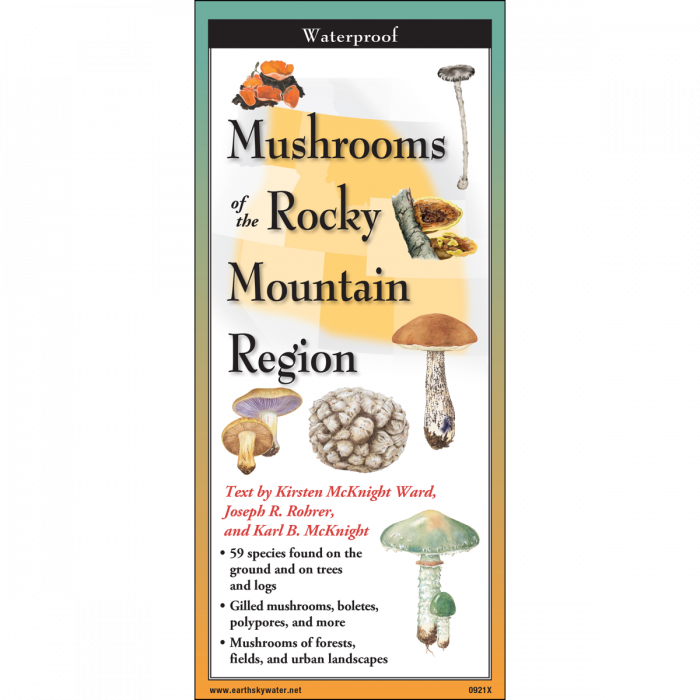 Mushrooms of the Rocky Mountain Region : Folding Guide
