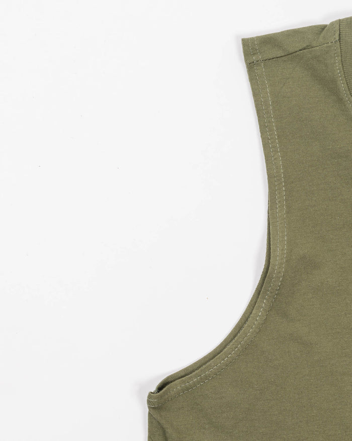 Nature Study Conifers Women's Muscle Tank | Olive