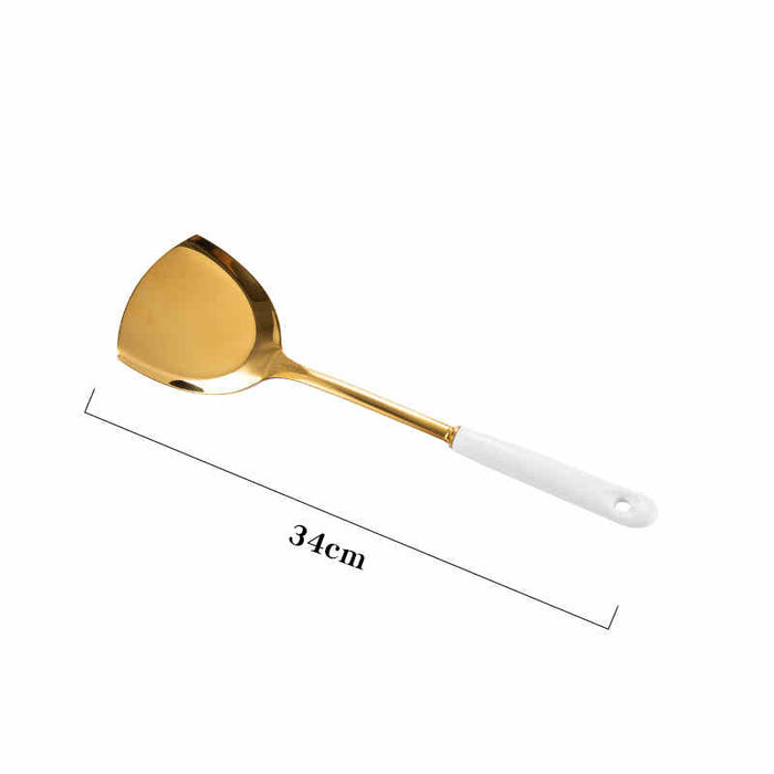 White / Frying spatula