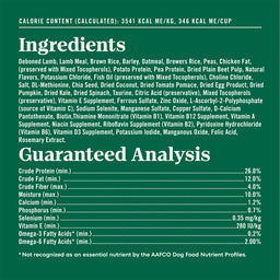 Nutro Natural Choice Senior Pasture-Fed Lamb & Rice Dry Dog Food