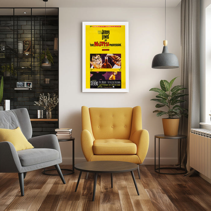 "Nutty Professor" (1963) Framed Movie Poster