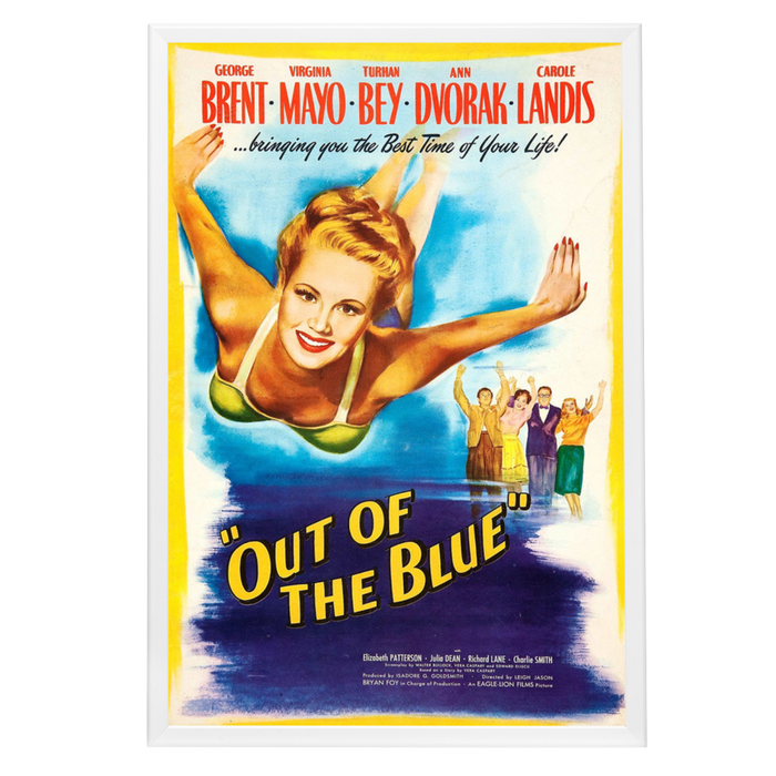 "Out Of The Blue" (1947) Framed Movie Poster