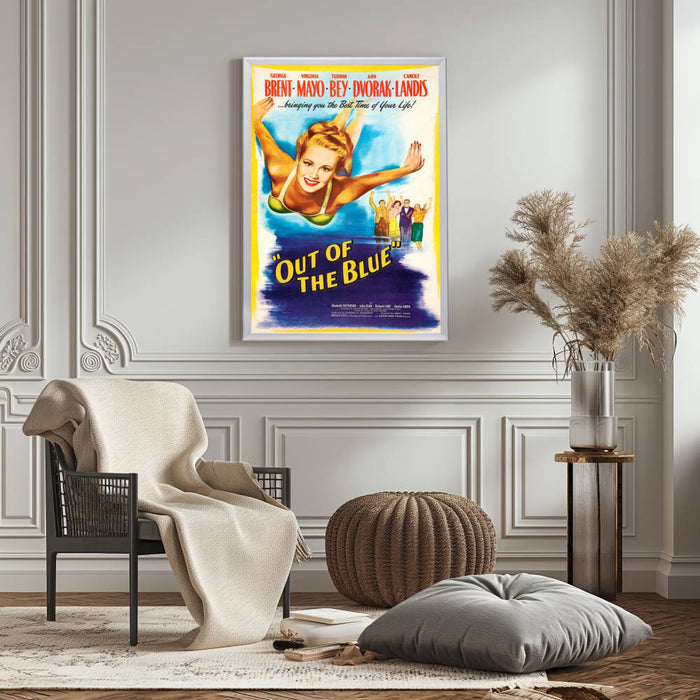 "Out Of The Blue" (1947) Framed Movie Poster