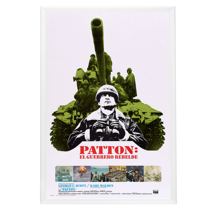 "Patton" (1970) Framed Movie Poster