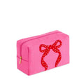 Pink Pouch with Mara Bow