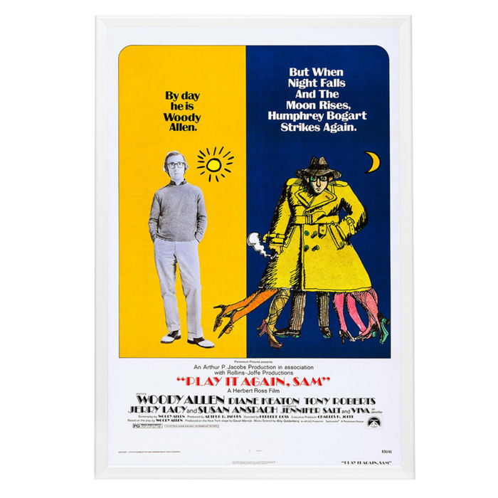 "Play It Again, Sam" (1972) Framed Movie Poster