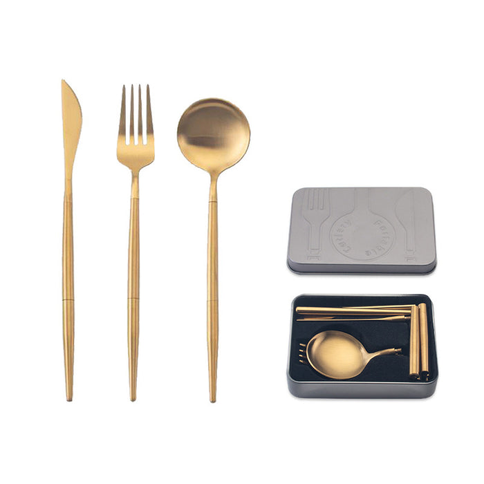 Three golden pieces