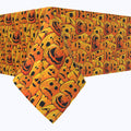 Pumpkin Ghost Faces Rectangles