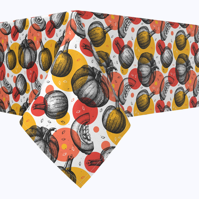 Pumpkins and Autumn Dots Rectangles
