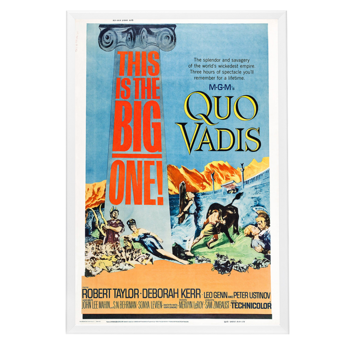 "Quo Vadis" (1951) Framed Movie Poster