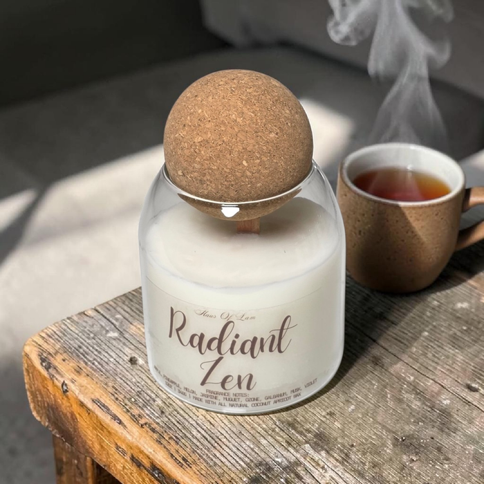Radiant Zen Scented Candle ~ Wood Wick