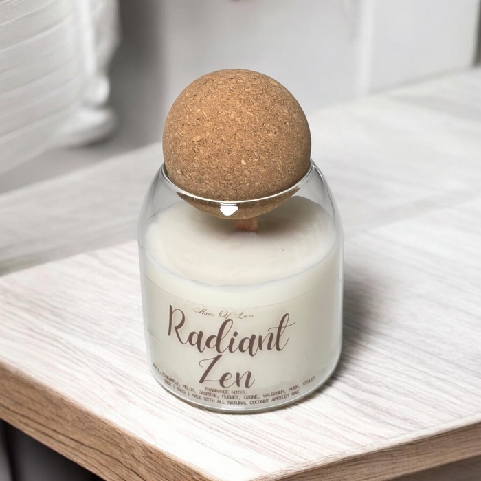 Radiant Zen Scented Candle ~ Wood Wick