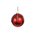 Red Gem Encrusted Ornament