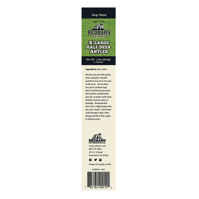 Redbarn Half Deer Antler