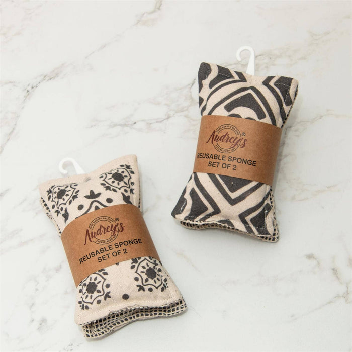 Reusable Fabric Sponges ~ Various Patterns