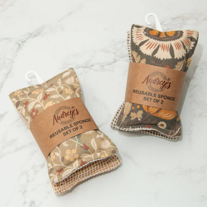 Reusable Fabric Sponges ~ Various Patterns