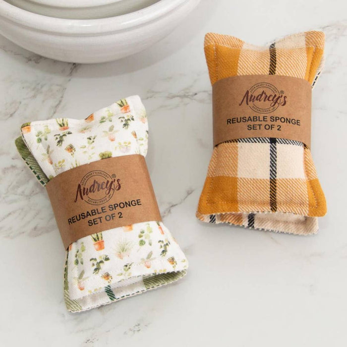 Reusable Fabric Sponges ~ Various Patterns