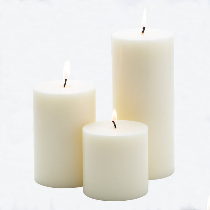 richland 4 x 6 light ivory pillar candle