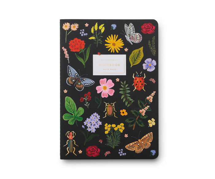 Rifle Paper Co. Assorted Set of 3 Curio Notebooks