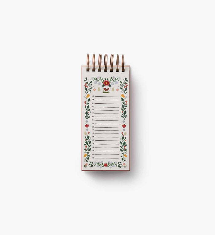 Rifle Paper Co. Home Sweet Home Spiral Market List