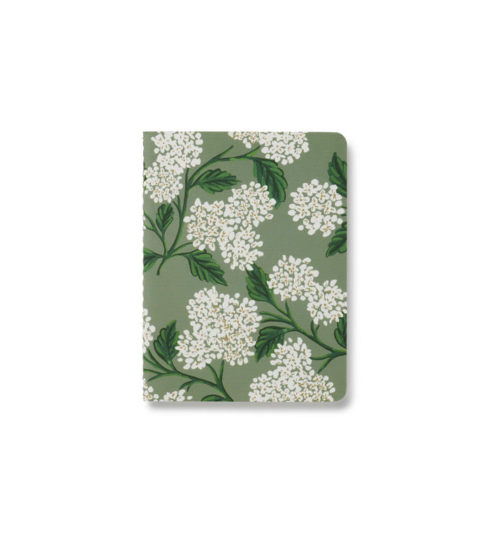 Rifle Paper Co. Hydrangea Pocket Notebook Boxed Set