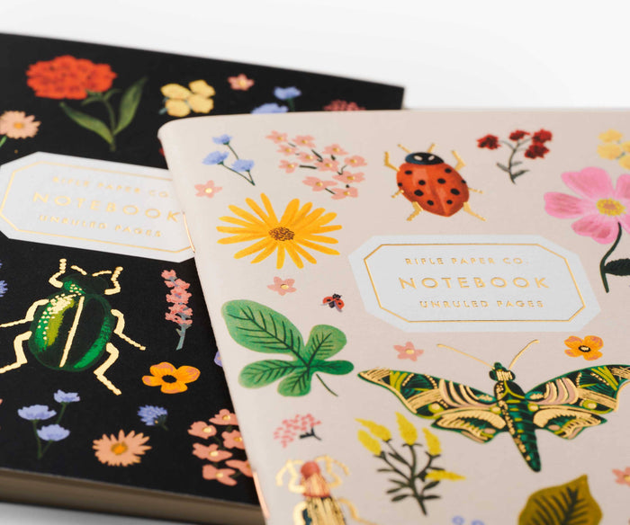 Rifle Paper Co. Pair of 2 Curio Pocket Notebooks