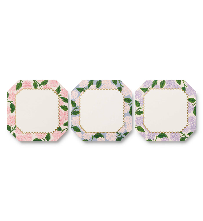 Rifle Paper Co. Pink Hydrangea Mini Notepad Trio