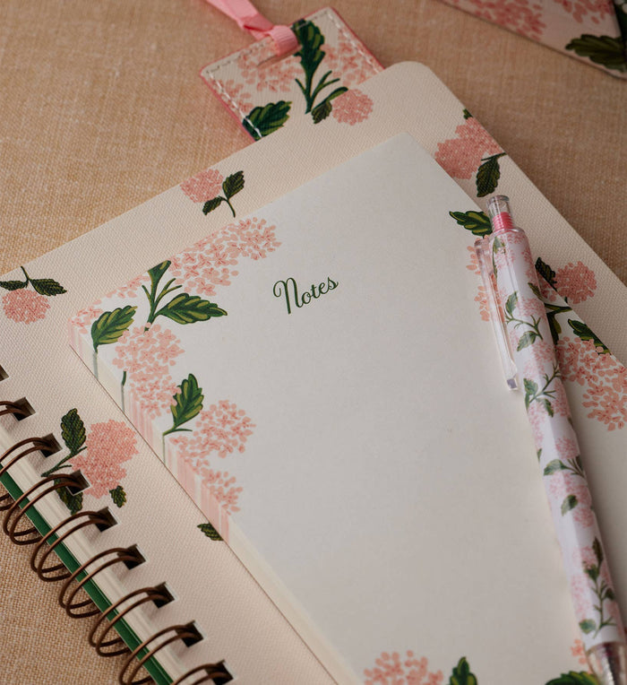 Rifle Paper Co. Pink Hydrangea Notepad