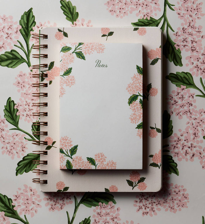 Rifle Paper Co. Pink Hydrangea Notepad
