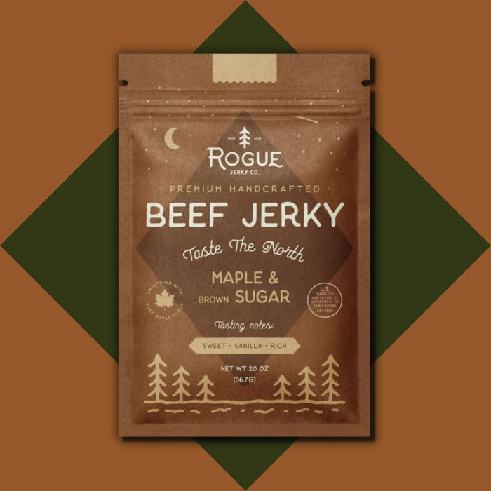 Maple & Brown Sugar Beef Jerkey