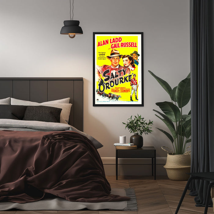"Salty O'Rourke" (1945) Framed Movie Poster