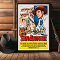 "San Antone" (1953) Framed Movie Poster