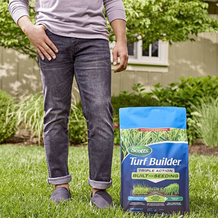 Scotts® Turf Builder® Triple Action Built For Seeding