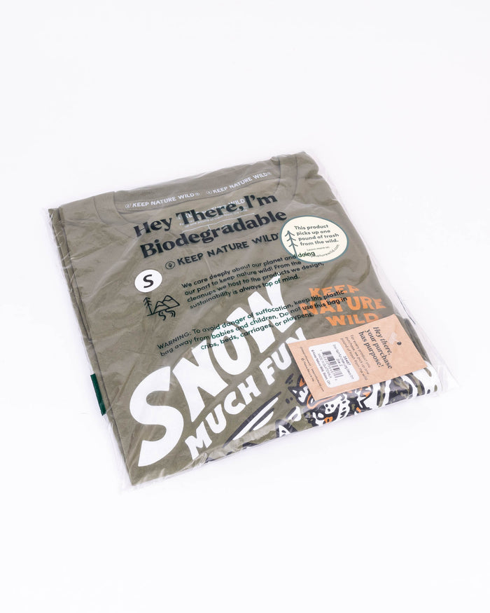 Snow Much Fun Unisex Long Sleeve Shirt | Olive